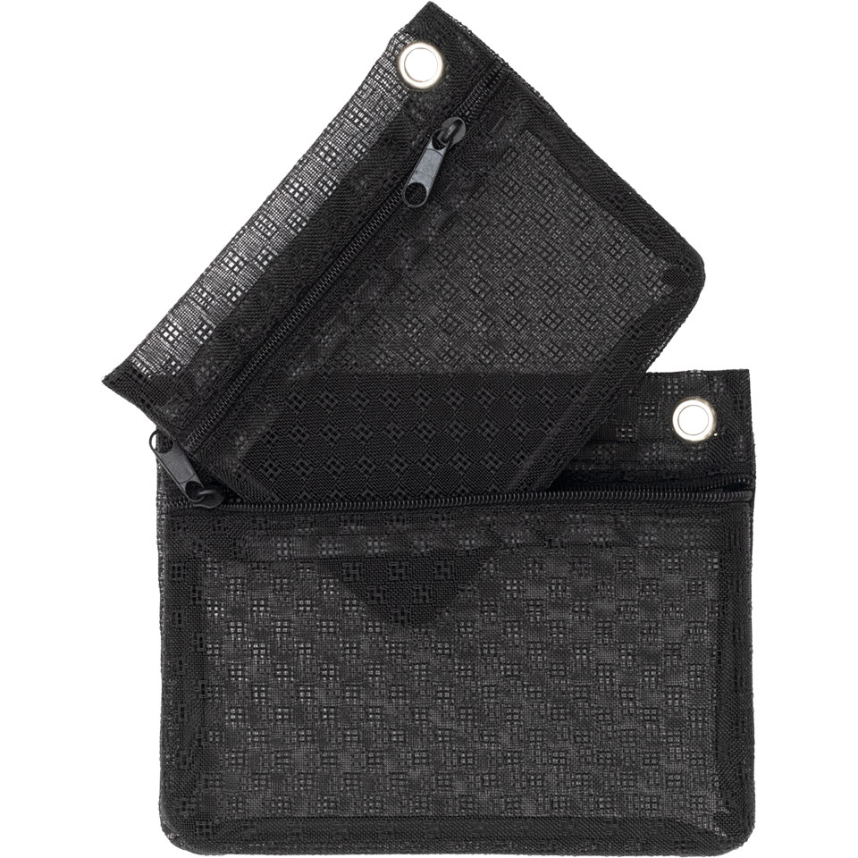 Cosmetic Bag-Trio, 3 kleine Netztaschen