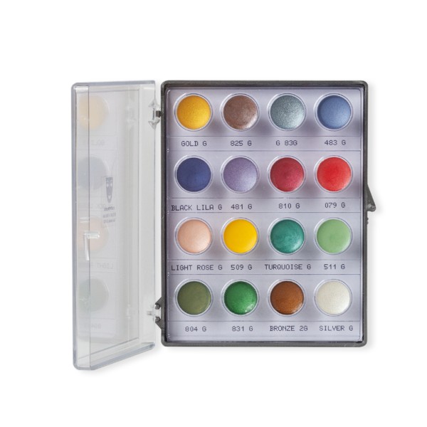 Supracolor Mini Schminkpalette 16 Farben, Inhalt 10 g