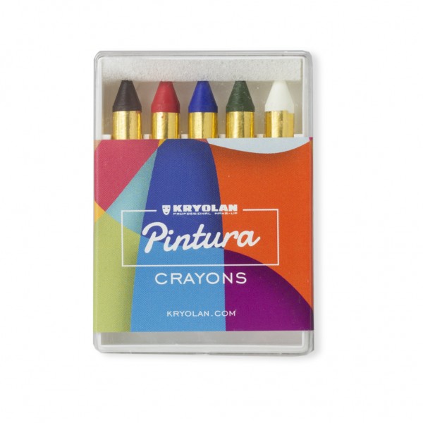 Pintura Crayons 5 Colors 12 g