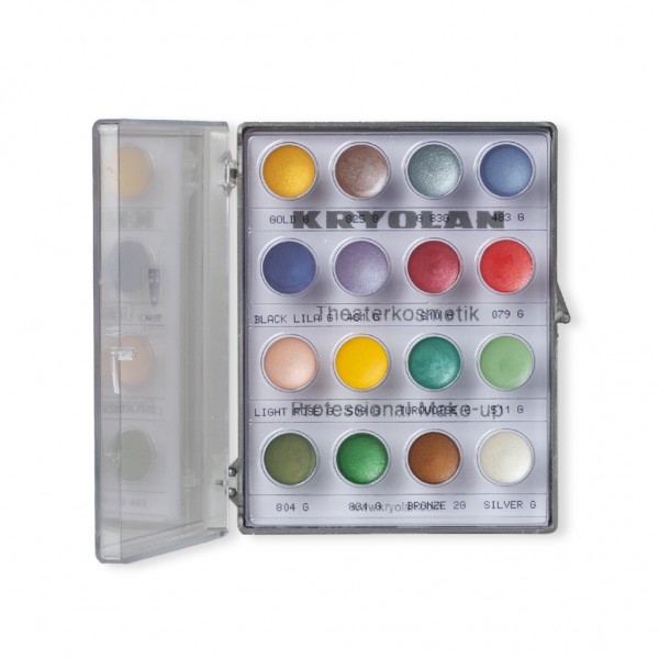 Supracolor Mini Schminkpalette 16 Farben, Inhalt 10 g
